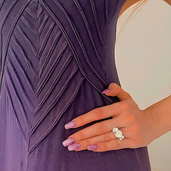 DILLENIUM CUT 12.70CTW WHITE
DIAMOND SIMULANT RHODIUM OVER 925 STERLING SILVER💍 - Picture 3 of 6